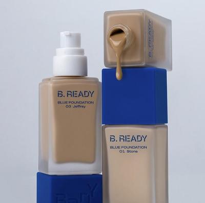 Be READY Blue Foundation, 35ml / 5color