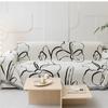 Floral Chenille Sofa Cover Modern Couch Blanket Universal Slipcover for Living Room Decor 1/2/3/4 Seats