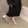 Flat Shoes Square Toe Single Shoes Women's Shoes Commuting Shoes