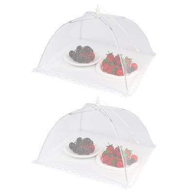 Husă de masă DRERIO Food 2 Food Dining Mosquito Tabletop Food Food Kitchen Barbeque Husă, Bucăți, 32cm Husă 32cm, Pătrată, Lavabilă,