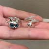 Cat Snake Ring Female 2025 New Fashion Personality Cold Wind Index Finger Ring Temperament Internet Celebrity Girlfriend Ring