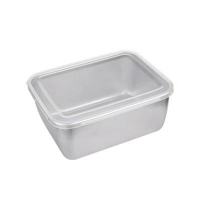 Stainless Steel Refrigerator Food Preservation Box Fruit Bento Meat Airtight Storage Box Kitchen Storage Container Food Storage