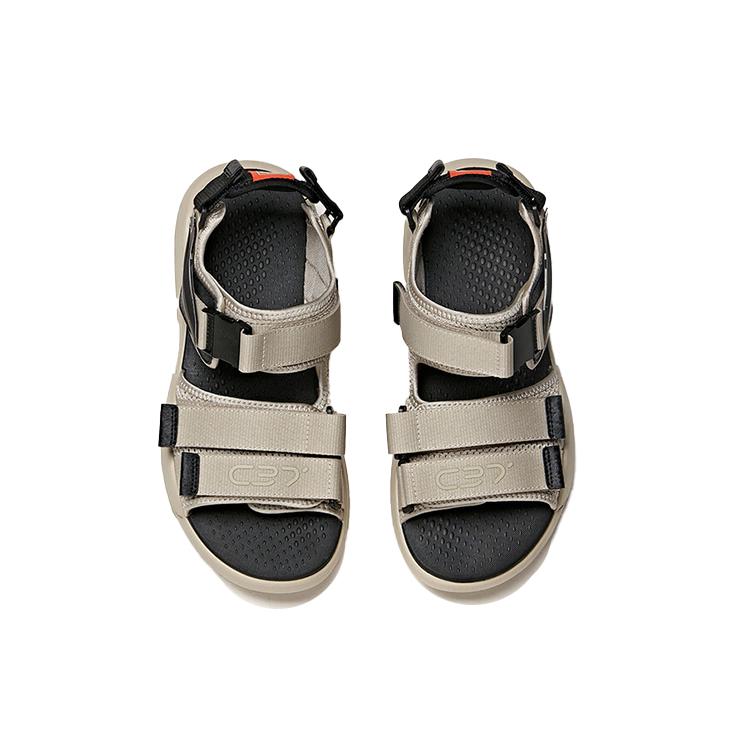 Anta C37° Beach Sandals Men's Gray Black 912126961-1