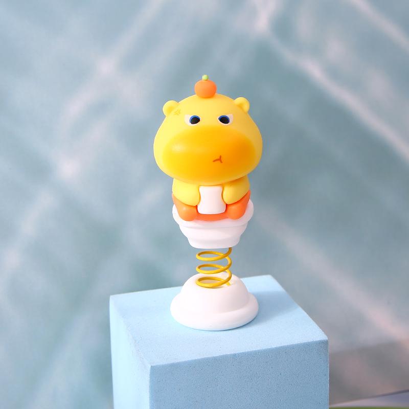 Adorable Cartoon Butter Bear Keychain Pendant: Cute Bag Charm & Couple Gift