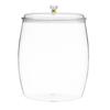 No Mold Food Storage Jar Airtight Sealed Glass Jars with Lids Capacity Pantry Storage Containers for Coffee Tea Snacks Sugar