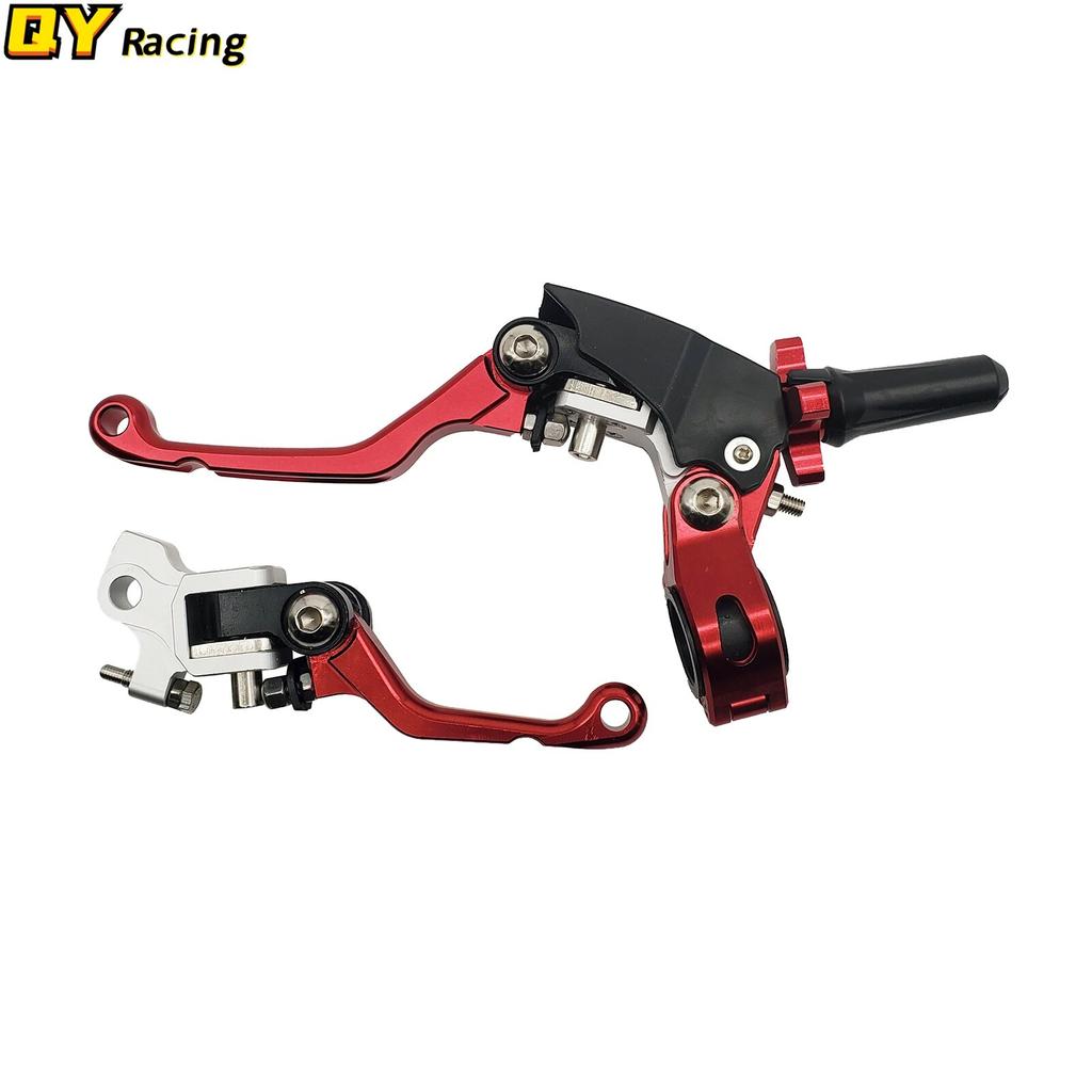 Motocross CNC 360° Labor-saving Anti-slip Folding Brake Clutch Levers For HONDA CRF CR BOSUER BSE M2 M4 M5 M6 KAYO K6 T6 GUIZUN