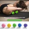 Silicone Fascia Massage Ball 6.35CM Muscle Relaxation Ball Plantar Exerciser Sphere  Cervical