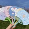 Three-Piece Fan Set: Cute Cartoon Summer Hand Fans