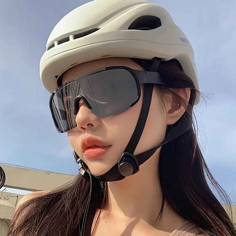 2PCS Y2K Future Technology Style Fashion Glasses Comfortable Anti slip Legs - Perfect for Daily Use