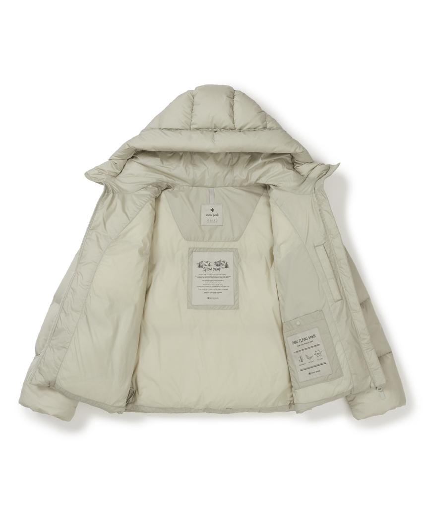 Chaqueta de Plumas Pesada con Capucha Pupina para Mujer Snowpeak Apparel (S25Wwfdj21) Oliva Pastel
