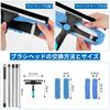 Window Glass Cleaning 10 Pieces Extension Cleaning Brush Window Cleaning Tool Length 4m Window Cleaning Water Drain Wiper Window Cleaning Wiper with