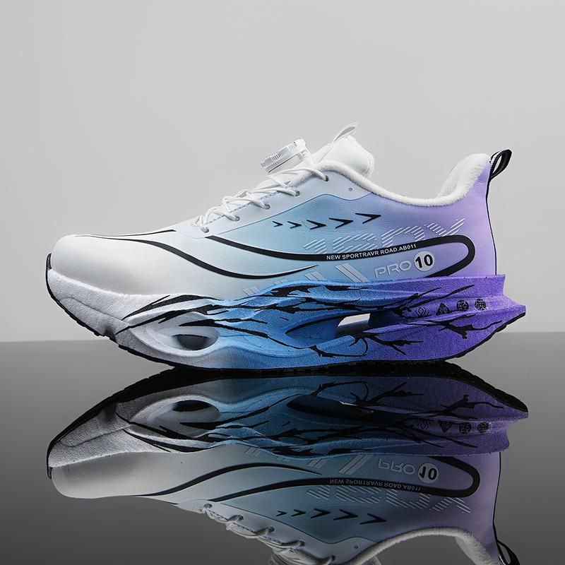 Unisex Rotary Buckle Running Shoes Casual Sneakers Everyday Walking and Casual Wear Commuting and Travel Daily Wear Sizes 30-44