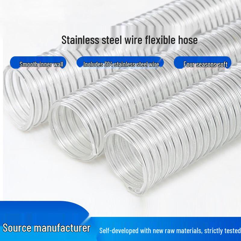 SanYou DN80 Stainless Steel Wire PU Hose
