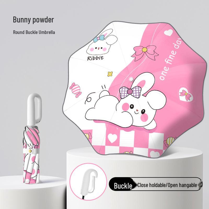 Children's Safe Automatic Umbrella - Anti-Stab, Rounded Corners for School Boys & Girls