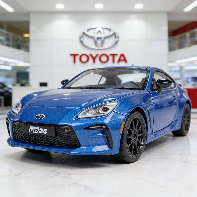

1:28 Toyota GR86 Toyota 86 Alloy Model Car Toy Diecasts Metal Casting Sound and Light Car Toys For Children Vehicle