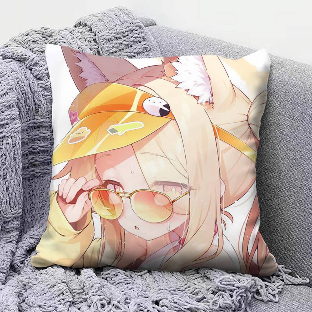 Yurizono Seia Game Blue archive Home Sofa Cushion Covers and Aecorative Custom Pillow Covers
