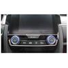 Blue Center Console Air Condition Knob Cover Trim For Honda Civic 2016-