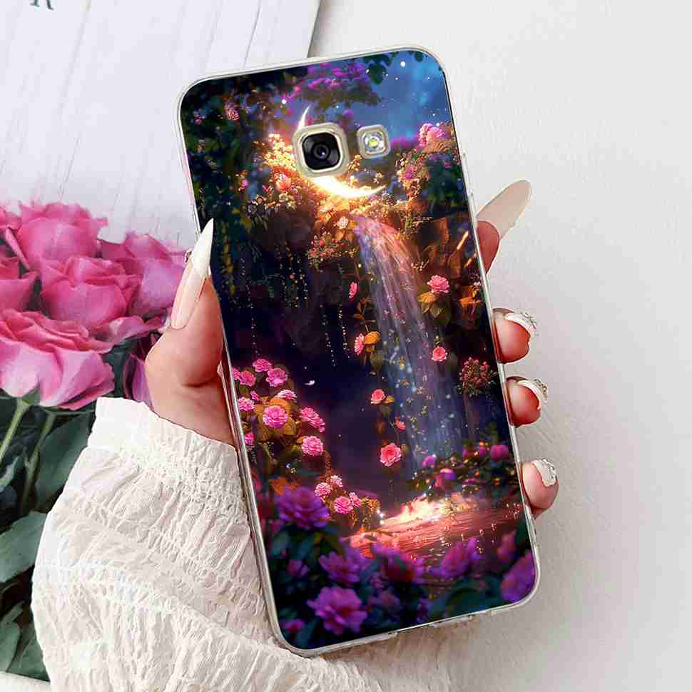 Cute Dsign For Samsung Galaxy A5 2017 Case Cartoon Lucky Koi Soft Silicone TPU Cover For Samsung A5 A5 SM-A520F 5.2" Back Shell