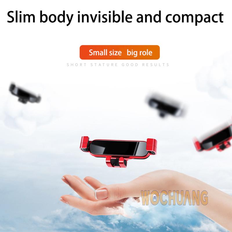 Car Phone Holder For Volkswagen T-ROC 2018-2022 GPS Special Gravity Navigation Mobile Bracket 360 Degree Rotating Mount Stand