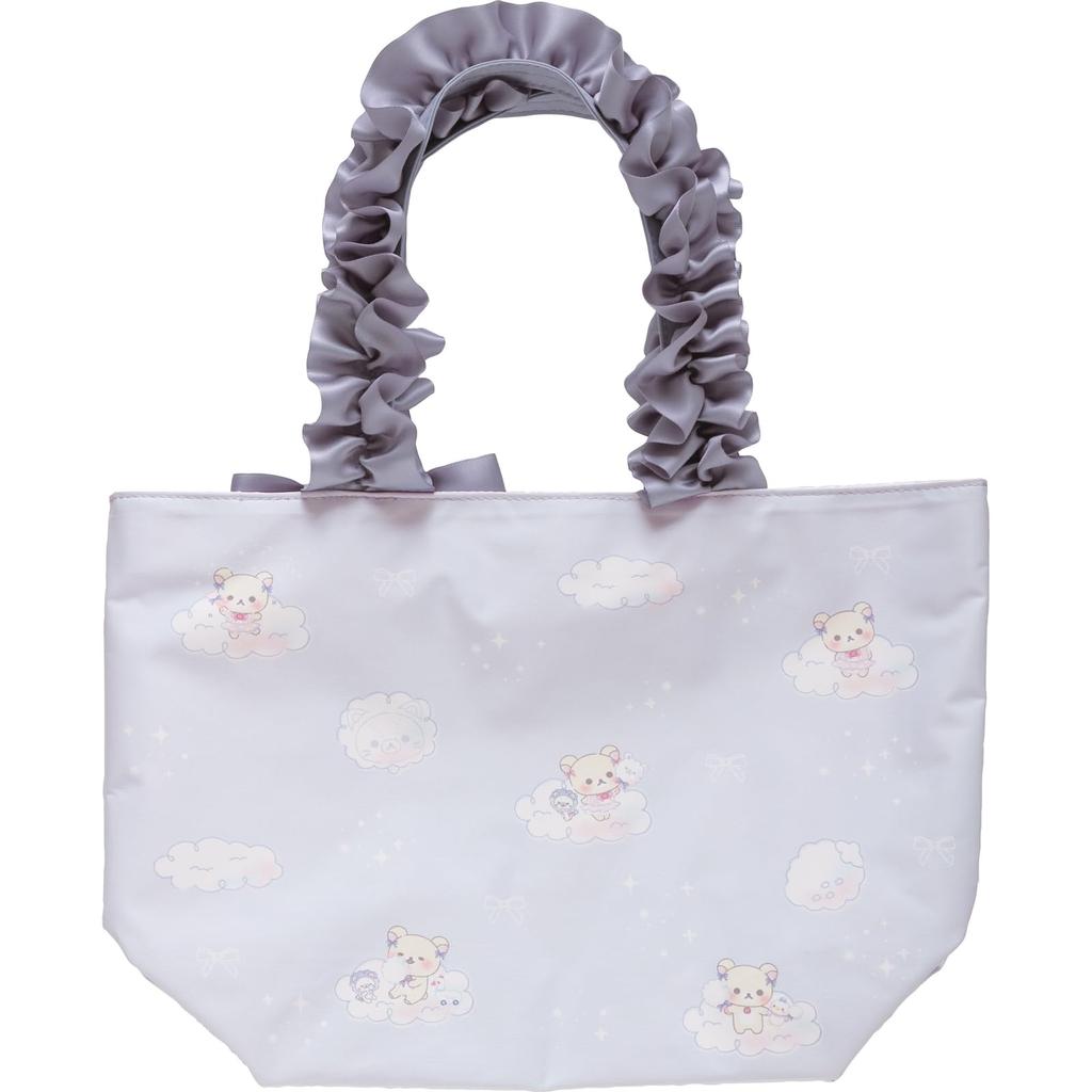 CA57401 Rilakkuma Korilakkuma Empty Kururin Cotton Candy Mini Tote Bag