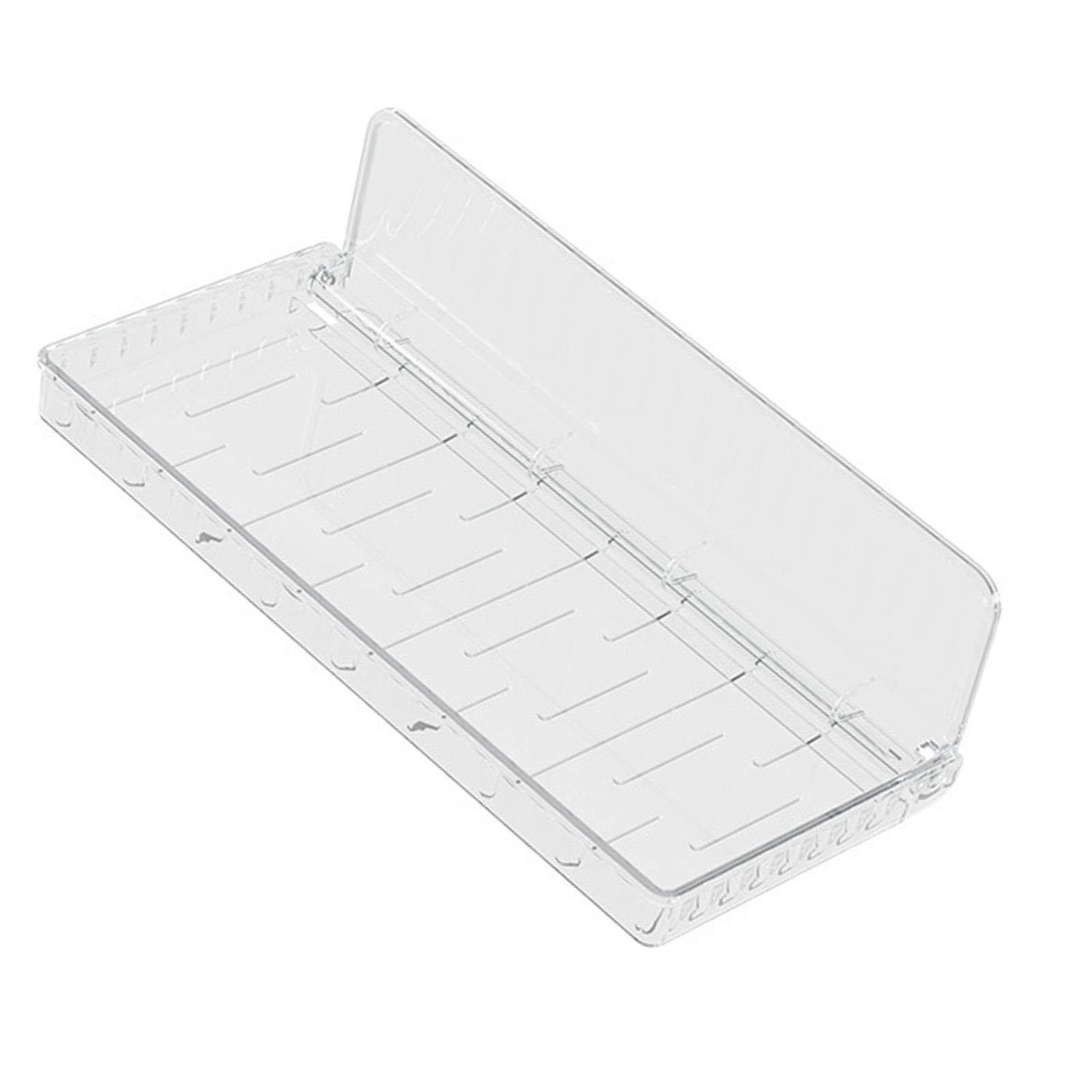 Wall Mounted Folding Shelf Transparent Punch   Large Capacity Strong Foldable Floating Wall Shelves for Bathroom