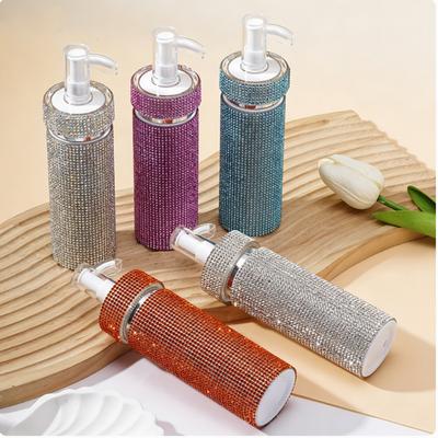 120ml Rhinestone Spray Bottle, Travel Portable Refillable Empty Bottle for Cosmetic Water Perfume Liquid