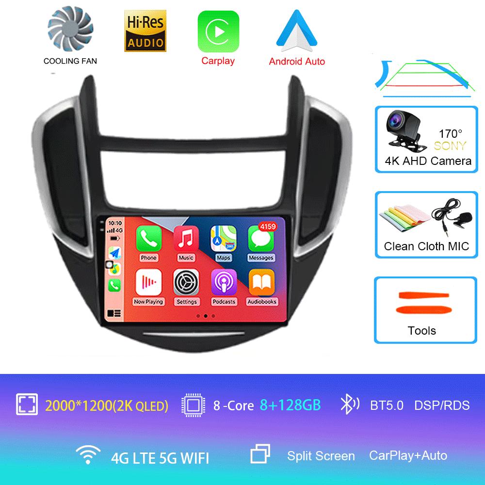 Pentru Chevrolet TRAX 2014-2016 DSP Android 14 Radio Auto Player Multimedia Stereo Navigație GPS Carplay 2 Din DVD