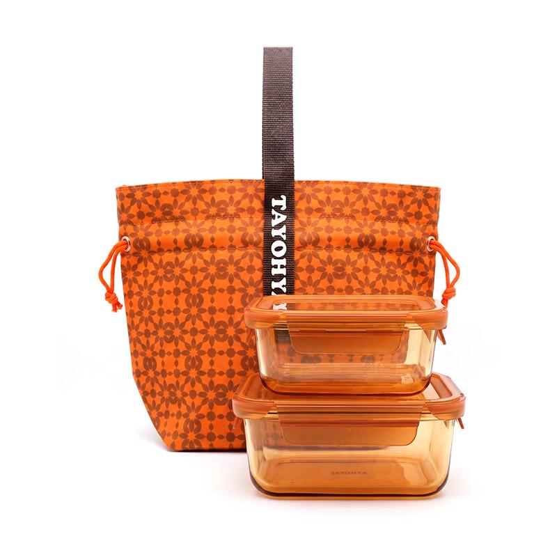 TAYOHYA Amber Galaxy 3-Piece Enamel Food Storage Set
