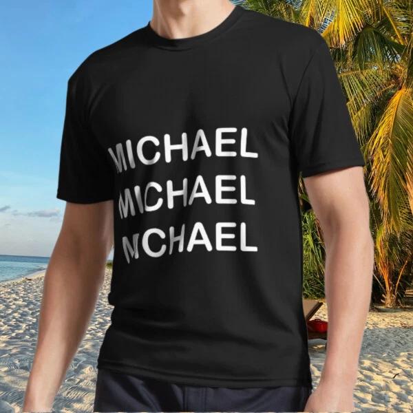 

New Shirt Stath Lets Flats - Michael and Eagl Active T-Shirt Funny Size S to 5XL 4XL