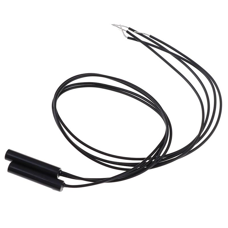 2Pcs Cylindrical Mounting Reed Proximity Switch Normally Open Magnetic Sensor