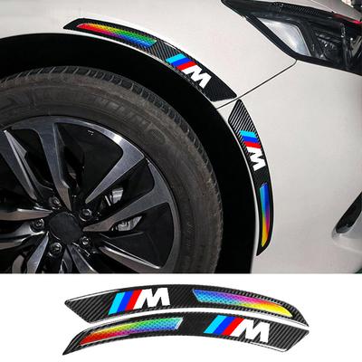 Car Wheel Arches Stickers Night Reflective Decorat Car Sticker For M Performance F20 F40 F22 F30 E90 F32 F06 F07 F46 E60 M5