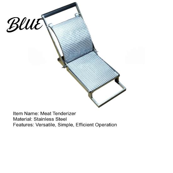 Meat Softening Kitchen Gadget Stainless Steel Manual Tenderizer Patty Maker Clamp-On Tool for Press