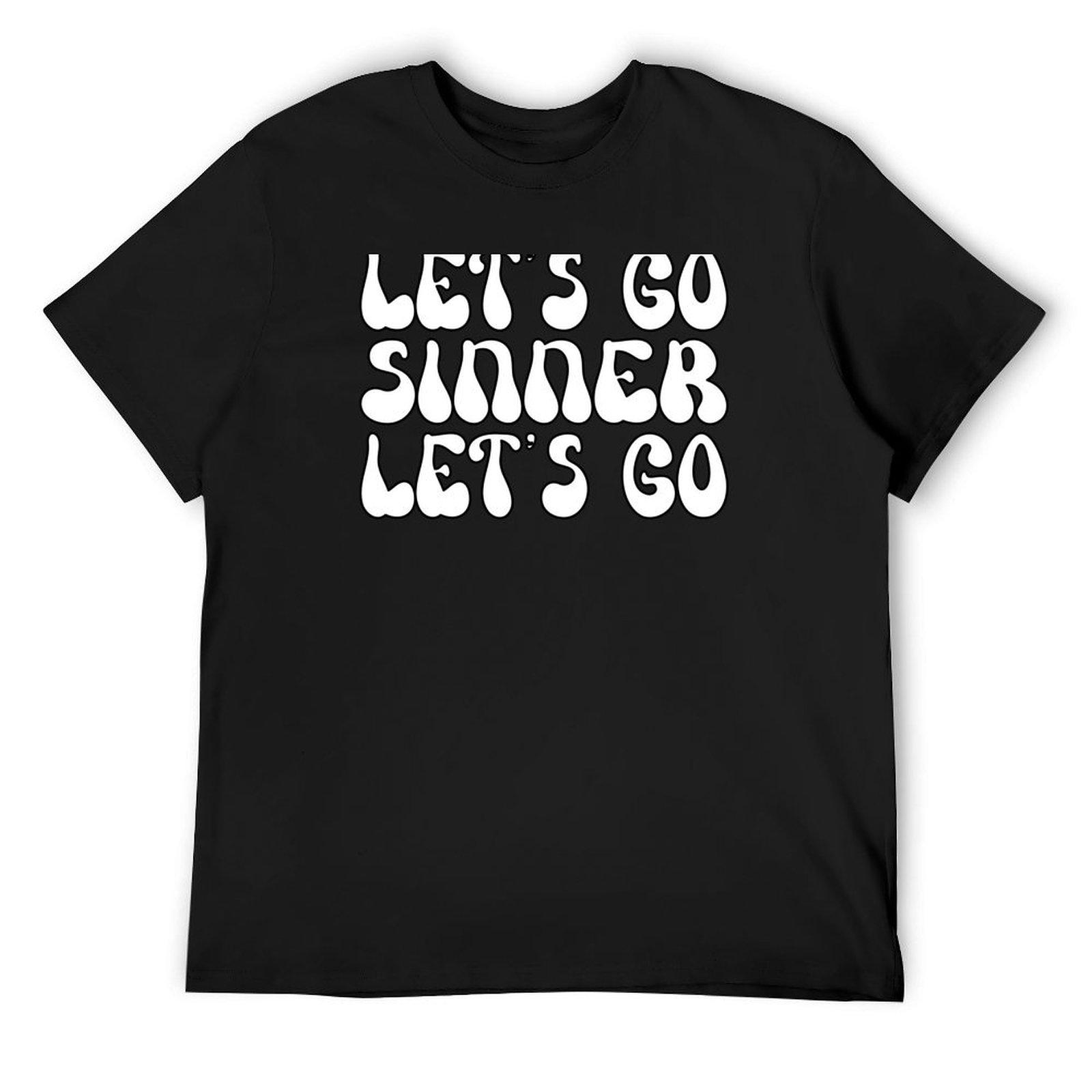 

Let’s go Sinner let’s go T-Shirt street wear blue archive anime t shirts cute tops mens graphic t-shirts big and tall 4XL