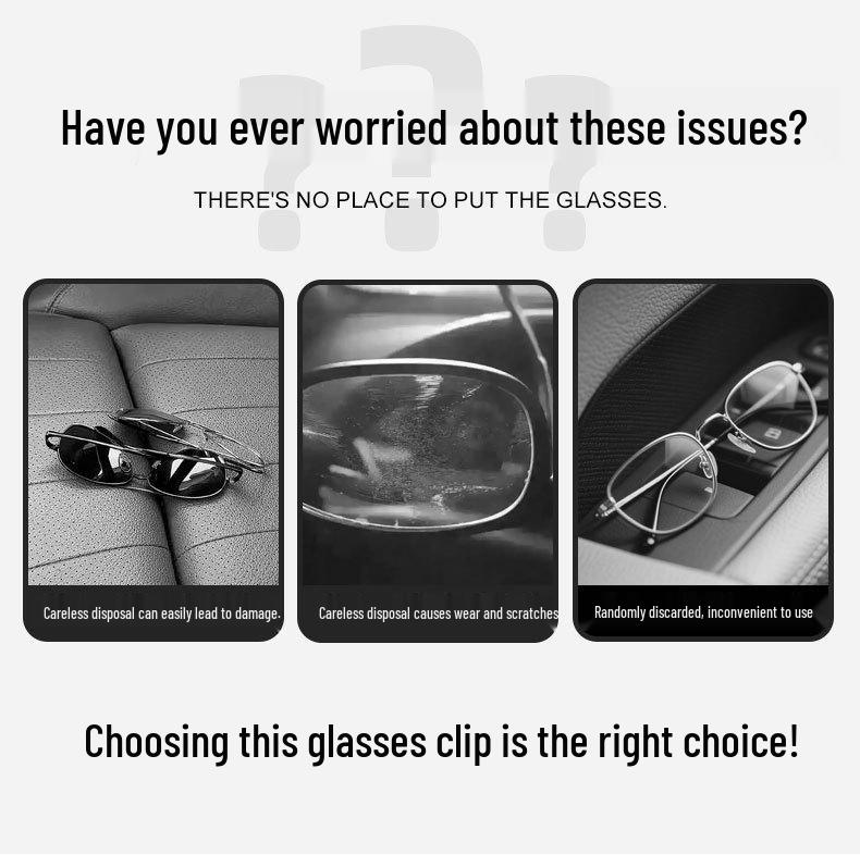 Auto-Sonnenbrillenhalter für Porsche Cayenne, Macan, 718, Panamera, 911