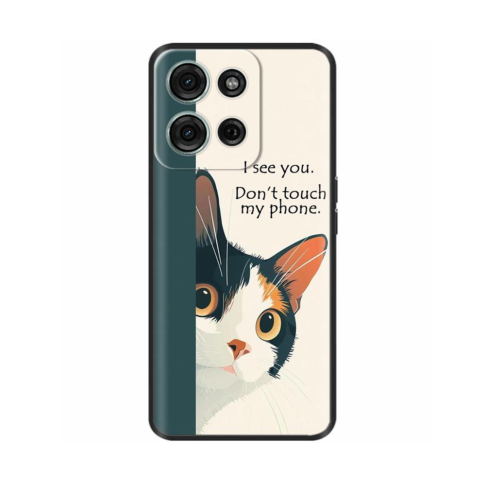 For Motorola Moto G75 Case for Moto G35 G55 G15 Cute Painted Soft Cases Phone Back Cover For Motorola Moto G75 5G MotoG75 Fundas