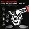 Adjustable Pipe Wrench Set Self-Tightening Jaw Multifunctional Spanner for Plumbing Automotive Home Repair with Storage Bag