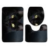 Toilet Three-Piece Floor Mat, Bathroom Three-Piece Carpet Doormat