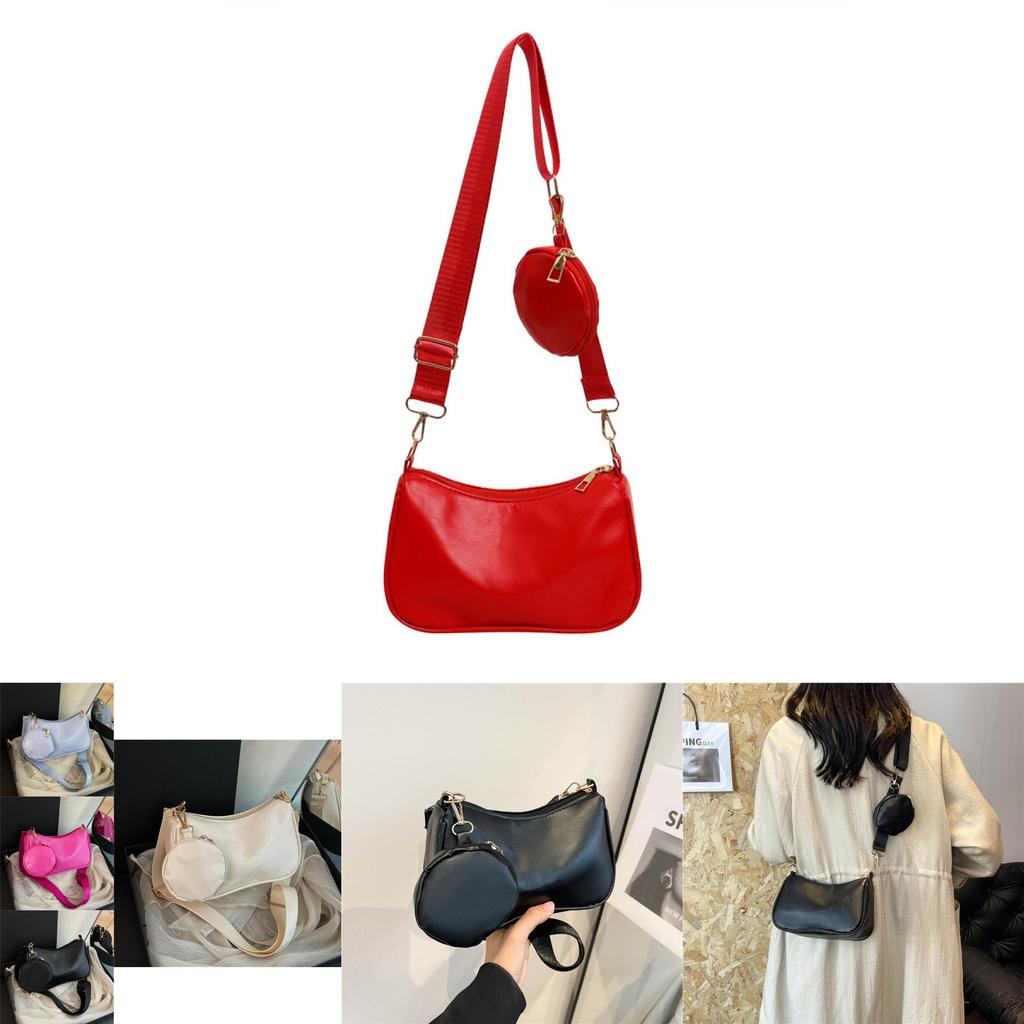 Elegant Retro Street Style Small Pu Crossbody Bag For Daily Use In Multiple Colors