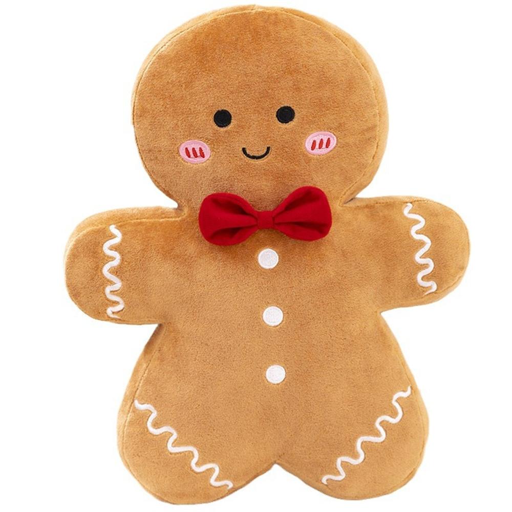 Kerst Peperkoekman 15cm Zacht Dier Geweldig Cadeau Pluche Poppetje Speelgoed