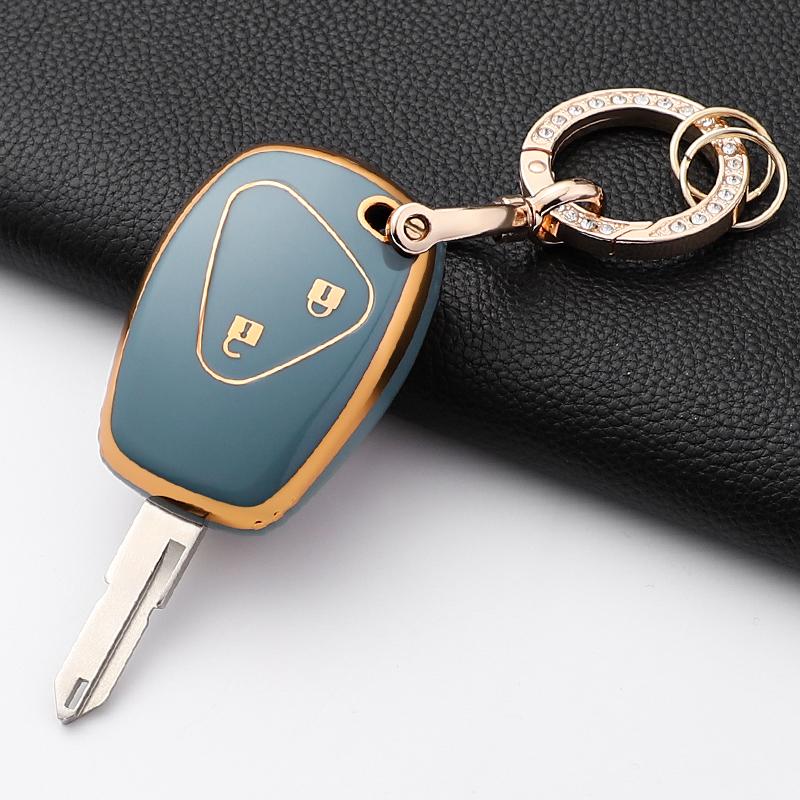 Fashion TPU Car Key Case Cover Shell Fob For Renault Megane Modus Espace Laguna Duster Logan DACIA Sandero Fluence Clio Kangoo