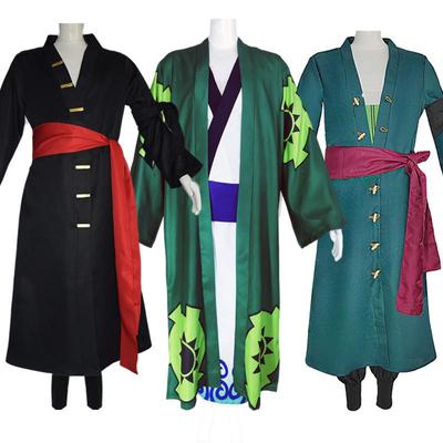 One Piece Zoro Juro Yukata Kimono Cosplay Kostüm