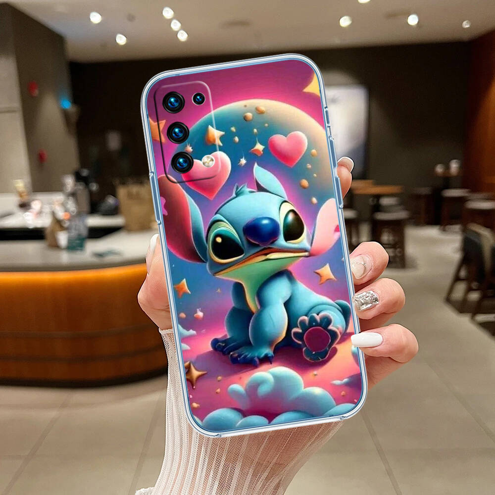Cute Lilo Stitch Phone Case for Motorola Edge 20 30 S30 40 50 Fusion Lite Plus Pro Neo Ultra One Hyper Power Action Zoom Macro Vision