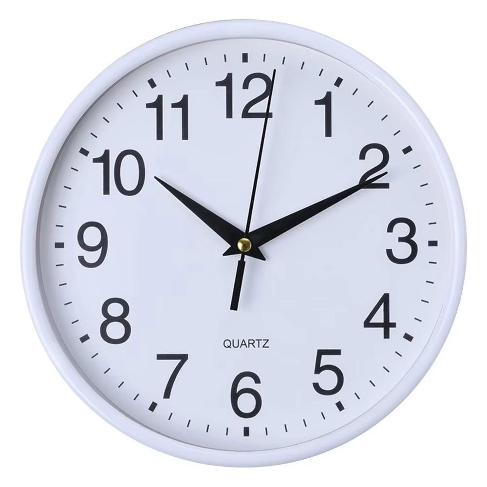 Easy-to-read Wall Mounted Clock Battery Operated Hanging Clock New Round Wall Clocks Living Room