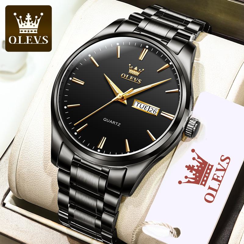 OLEVS Brand Watch Quartz Watch Multifunctional Waterproof Luminous Men Watch Men Watch