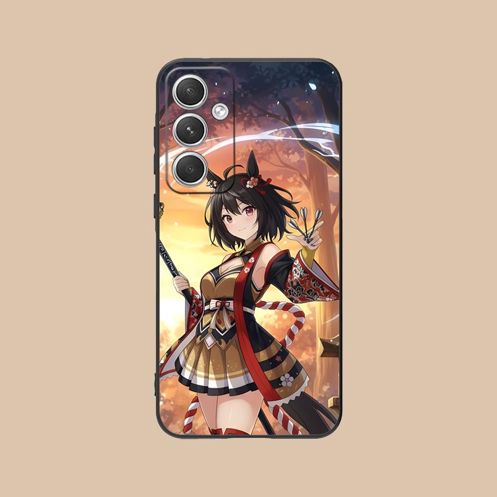 Anime Uma Musume Kitasan Phone Case for Samsung Galaxy S26 S25 S24 S23 S22 S21 S20 Note20 Plus FE Ultra Colorful Cover Pretty