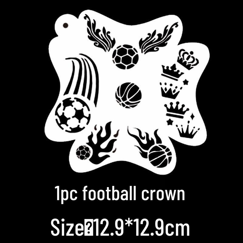 Набор шаблонов для аквагрима животных для детей, для самостоятельного сценического макияжа и граффити