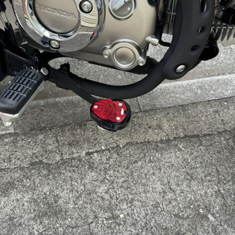 MORIN RACING Brake Pedal Cover for Honda Monkey 125 /Brake Pedal Cover For HONDA Monkey125 JB02 JB03 JB05 (SilverxBlue)