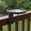 WallAttached Bird InstallEasy To Install Avian Bath Tray Dual Purpose Garden Accessory for Patio