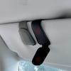 Car Sunglasses Clip, Car Sunshade Magnetic PU Leather Sunglasses Clip, Glasses Clip, Car Interior Sunshade Accessories