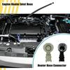 HVAC Engine Heater Inlet Hose Engine Heater Supply Hose For Select Cadillac/Chevrolet/GMC Models With Two Connectors Replace 15145587 15051852